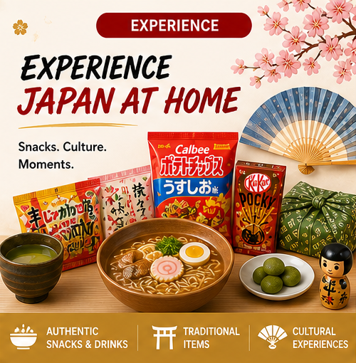 Lucky Japan Box – Japanese Snacks & Experience Mystery Box